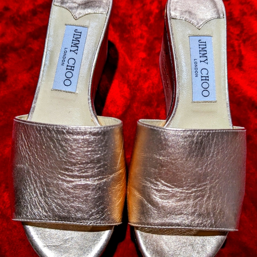 Jimmy choo wedge slip on